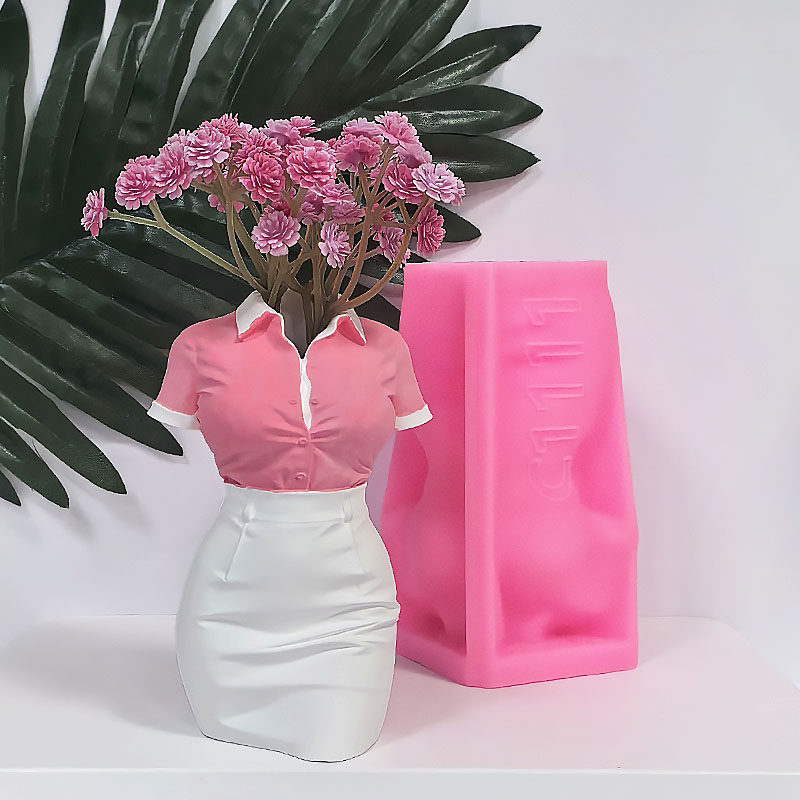 Florist Supply Vases - Profesyonel Etek Şeklinde İnsan Vücudu Çiçek