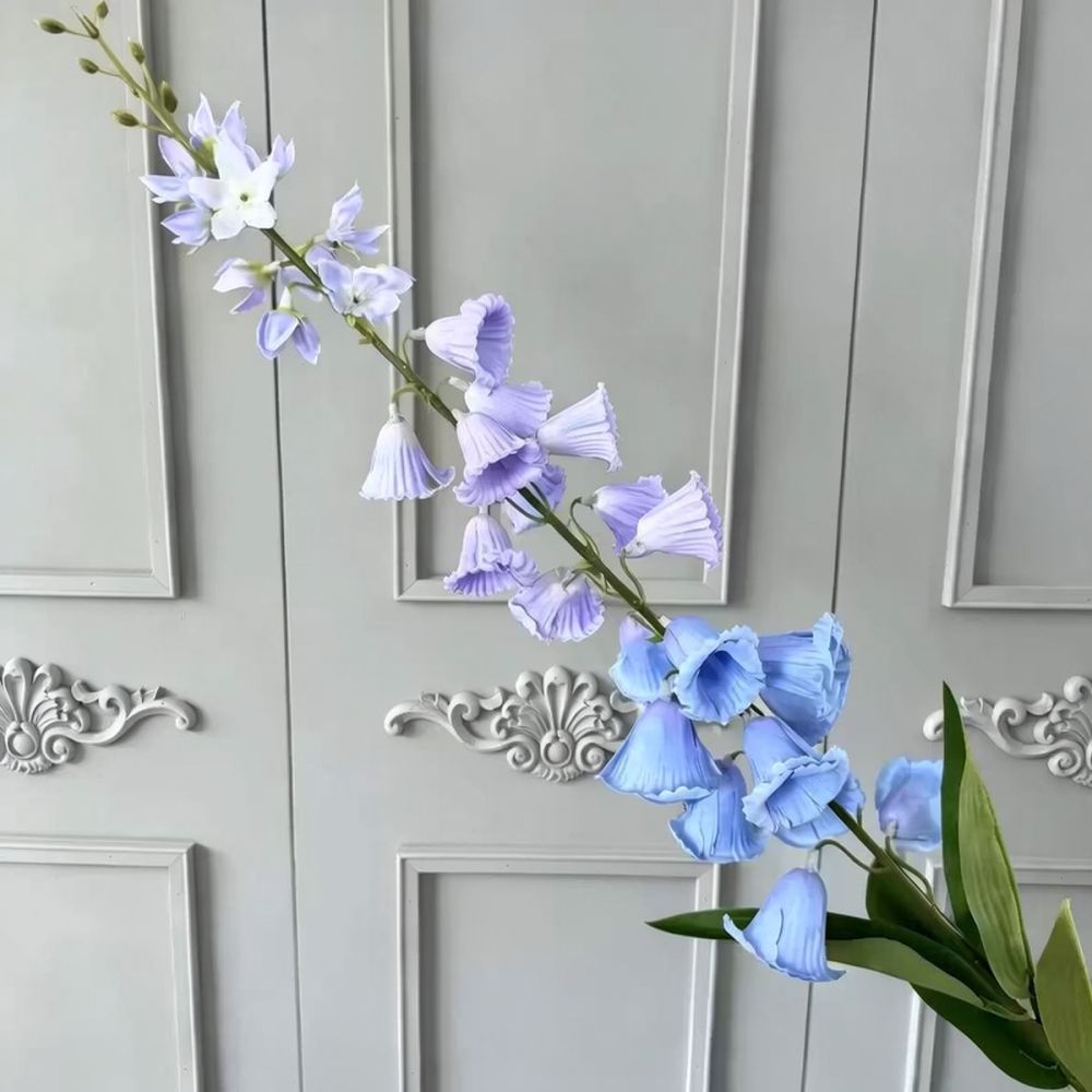 Florist Flower Supply - Mavi İpek Görünümlü Yapay Çiçek, Gerçekçi
