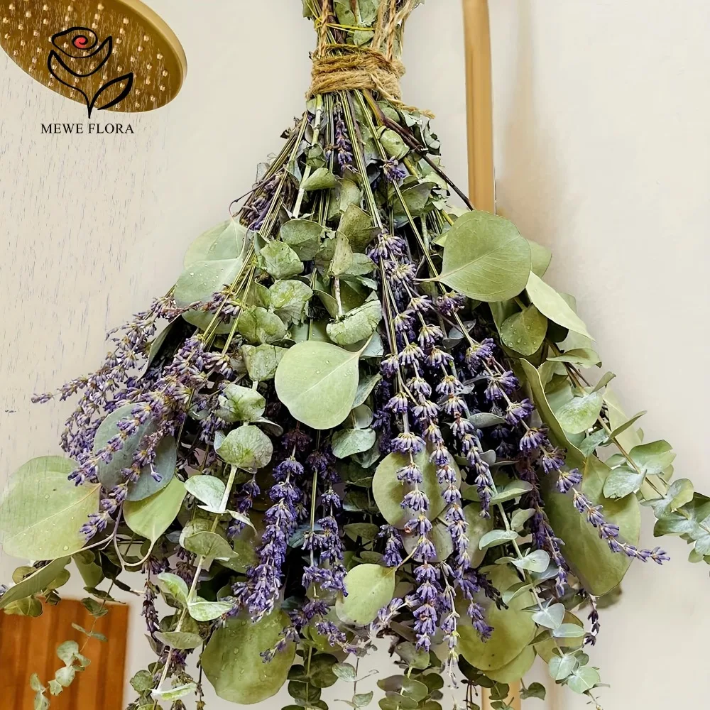 Eucalyptus Preserved - 30 Adet Kurutulmuş Çiçekler Korunmuş Okaliptüs